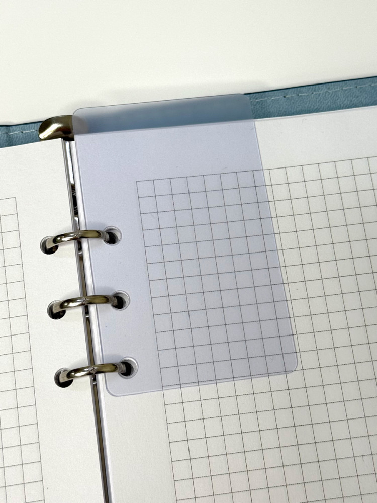 Разделители пластиковые с печатью для ежедневника А5 на 6 колец, 5,4 х 8,6 см, набор 5 шт- фото6