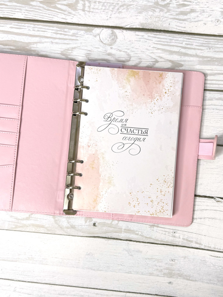 Ежедневник недатированный Планирование недели А5 (обложка розовая)- фото7