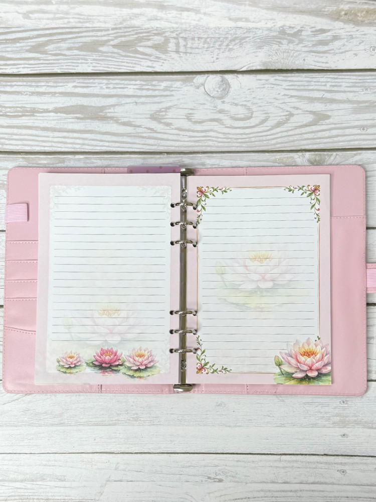 Ежедневник недатированный Планирование недели А5 (обложка розовая)- фото4